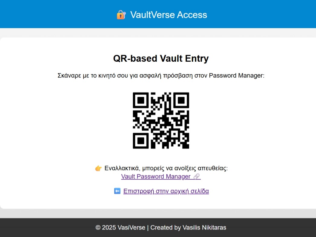 VaultVerse Preview