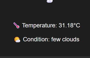 Weather App Preview